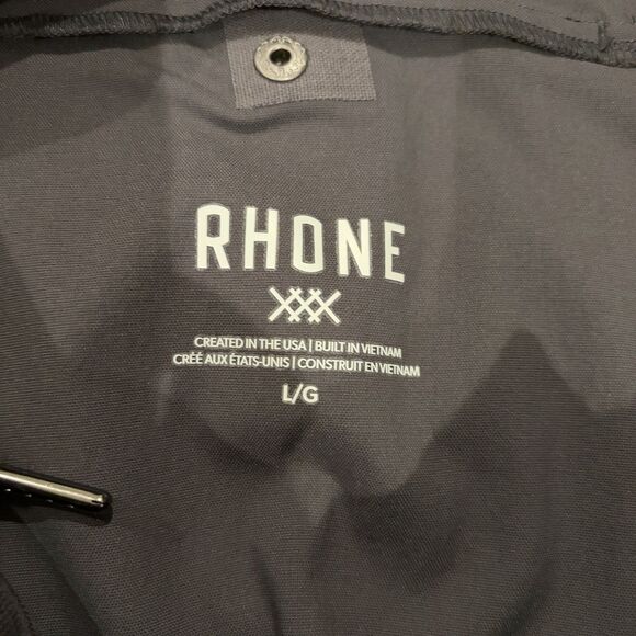 NWOT Rhone Men’s Boathouse Cargo Pants Grey MSRP $138 Elastic Waist Size Large - Picture 9 of 11